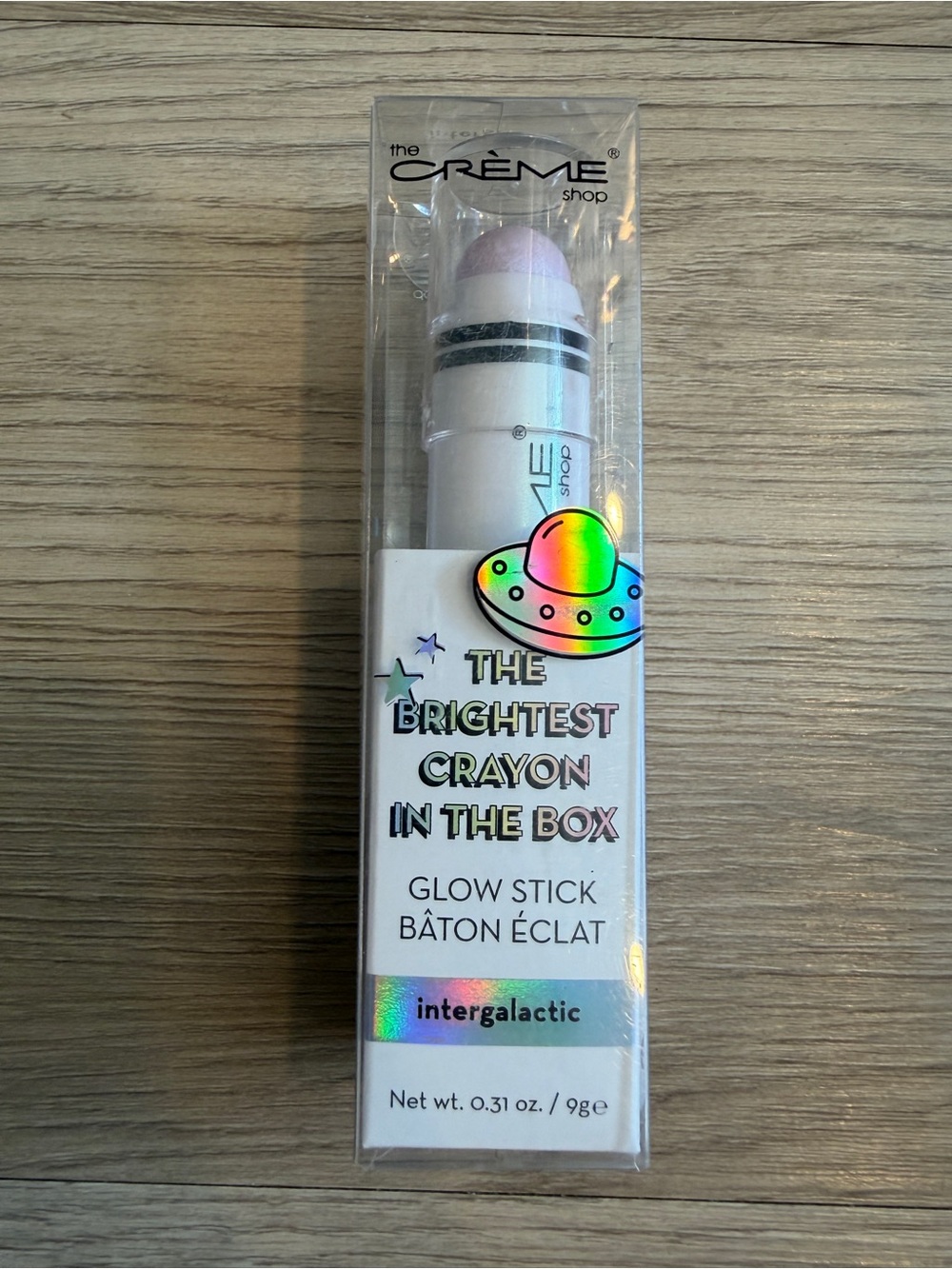 The Crème Shop Brightest Crayon Glow Stick Intergalactic 0.31 oz New